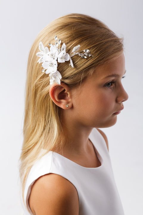 Cutie Flower Girl Bridal Floral Hair - #118