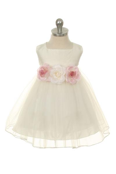 100% Silk Top Baby Dress