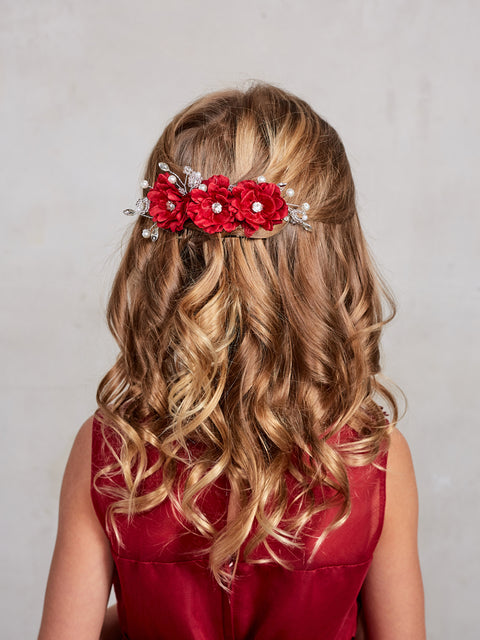 Cutie Flower Girl Hair Comb - #135