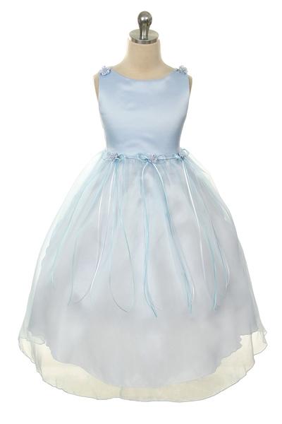Rosebud Organza Girl Dress