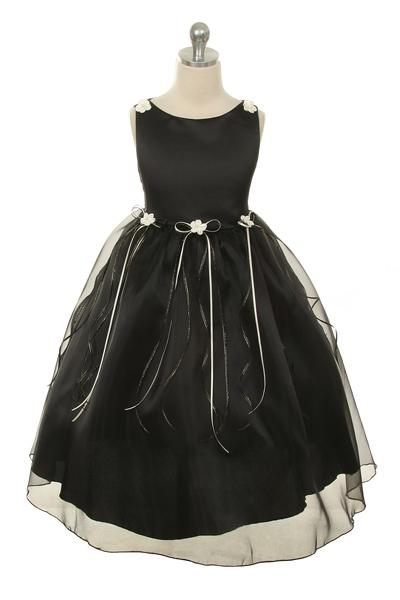 Rosebud Organza Girl Dress