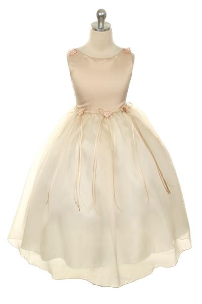 Rosebud Organza Girl Dress
