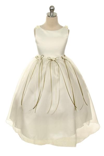 Rosebud Organza Girl Dress