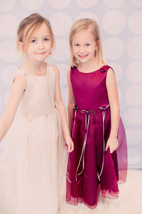 Rosebud Organza Girl Dress