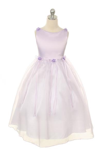 Rosebud Organza Girl Dress