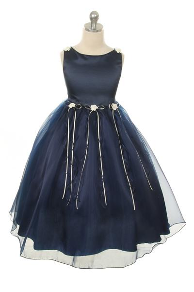 Rosebud Organza Girl Dress