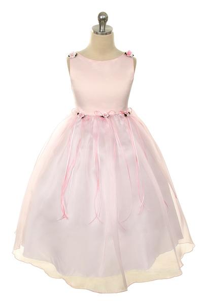 Rosebud Organza Girl Dress