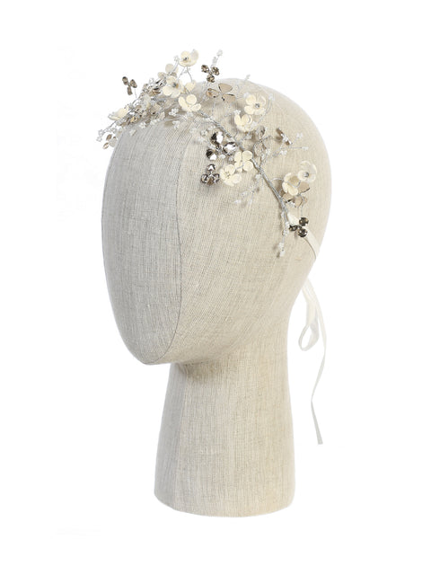 Cutie Flower Girl Wire Floral Headpiece - #150