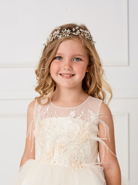 Cutie Flower Girl Headpiece - #154
