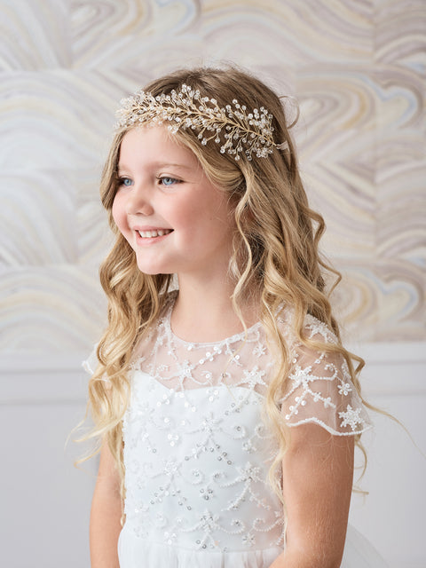 Cutie Flower Girl Headpiece - #155