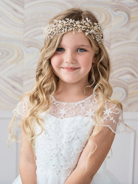 Cutie Flower Girl Headpiece - #155