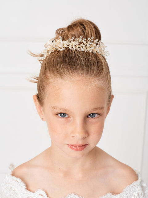 Cutie Flower Girl Headpiece - #155