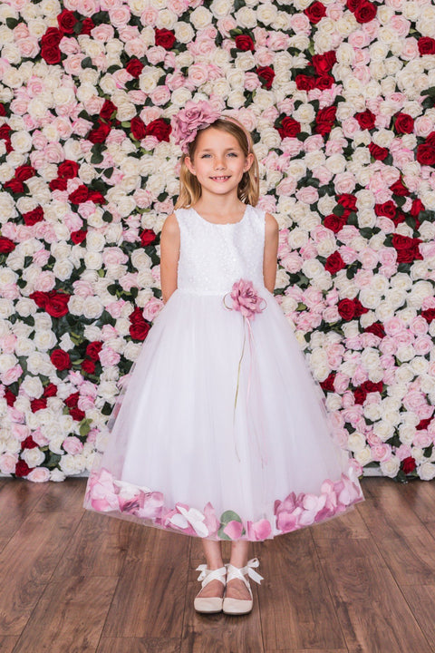 Sequin Top Petal Dress (1of2)