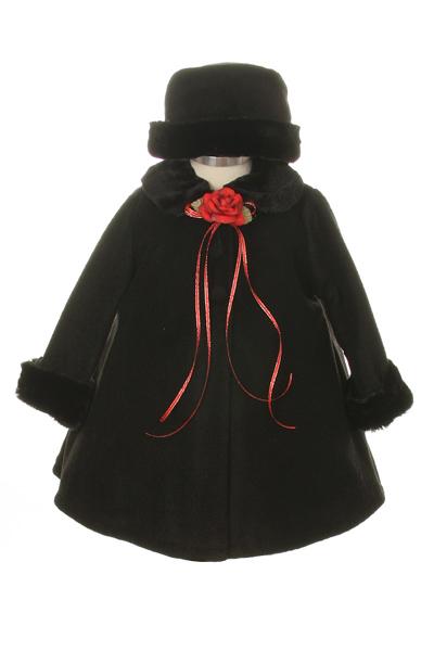 Fleece Cape Baby Coat