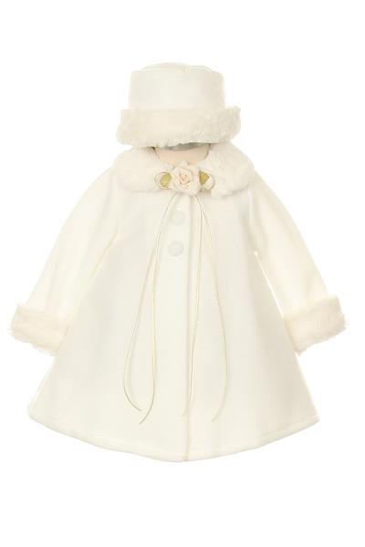 Fleece Cape Baby Coat