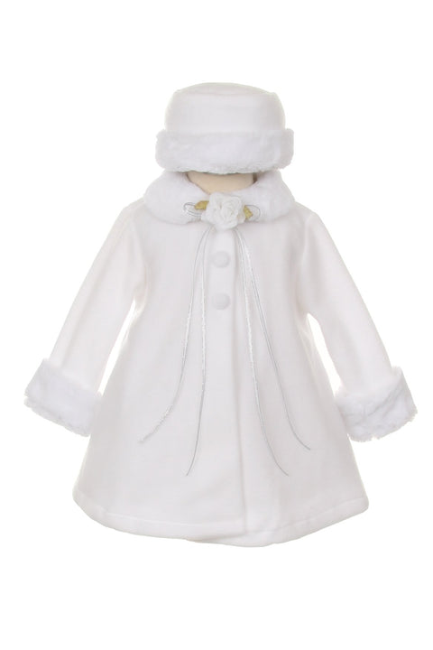 Fleece Cape Baby Coat
