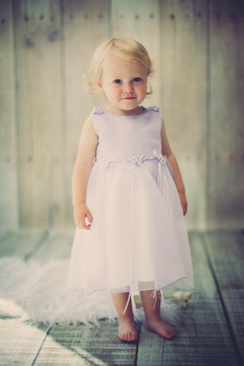 Rosebud Organza Baby Dress