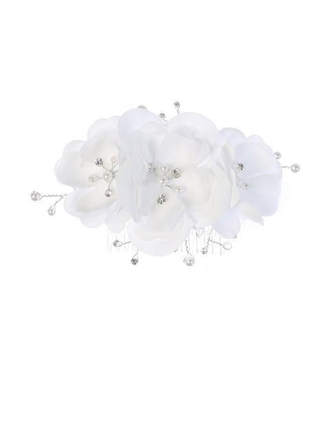 Cutie Flower Girl Hair Comb - #193