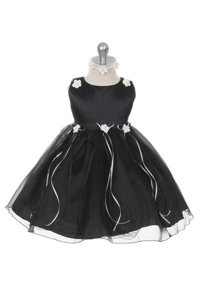 Rosebud Organza Baby Dress