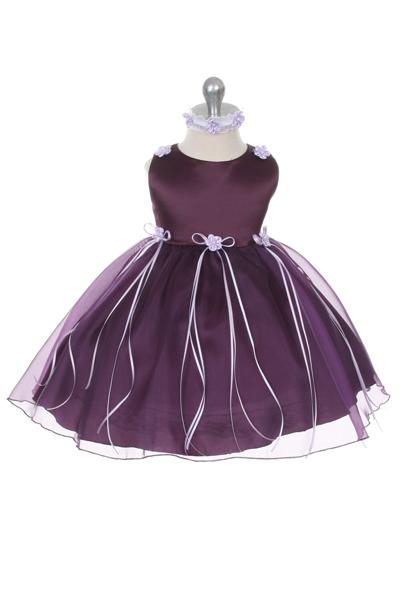 Rosebud Organza Baby Dress
