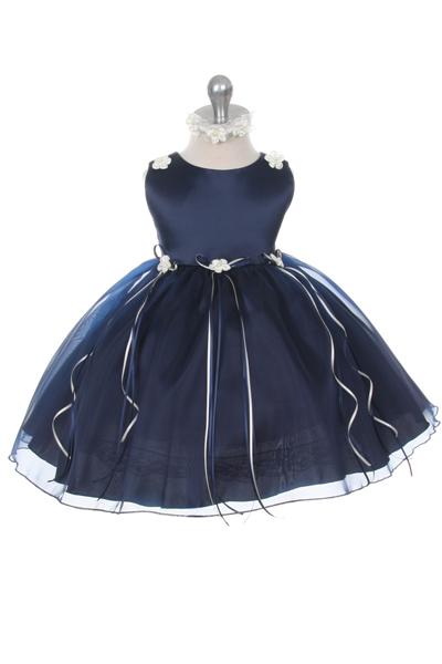 Rosebud Organza Baby Dress