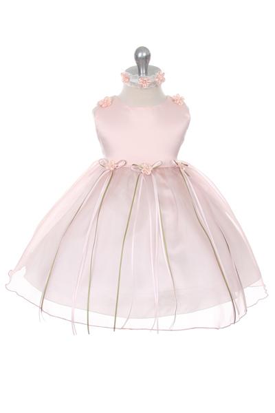 Rosebud Organza Baby Dress