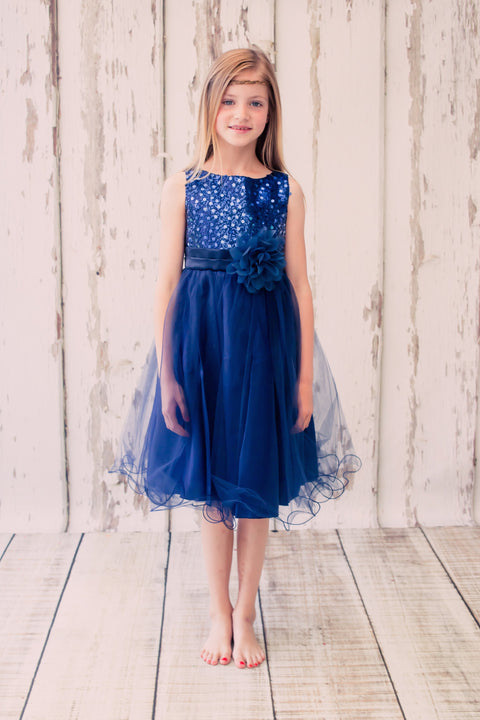 Sequin Girl Party Dress