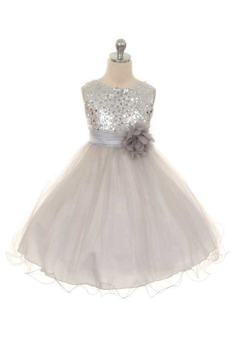 Sequin Girl Party Dress