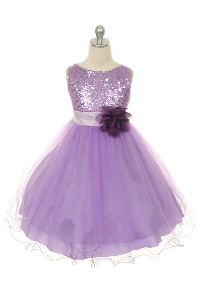 Sequin Girl Party Dress