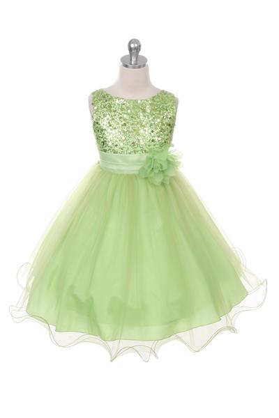 Sequin Girl Party Dress