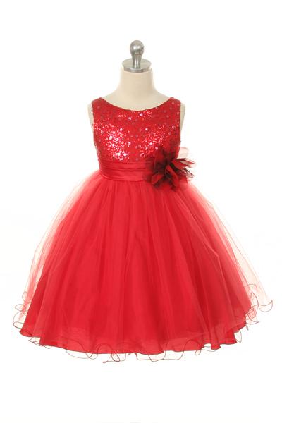 Sequin Girl Party Dress