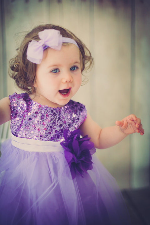 Sequin Baby Party Dress