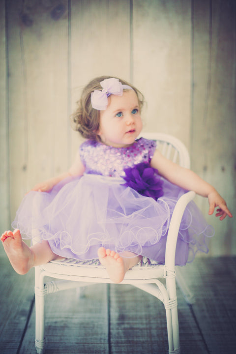 Sequin Baby Party Dress