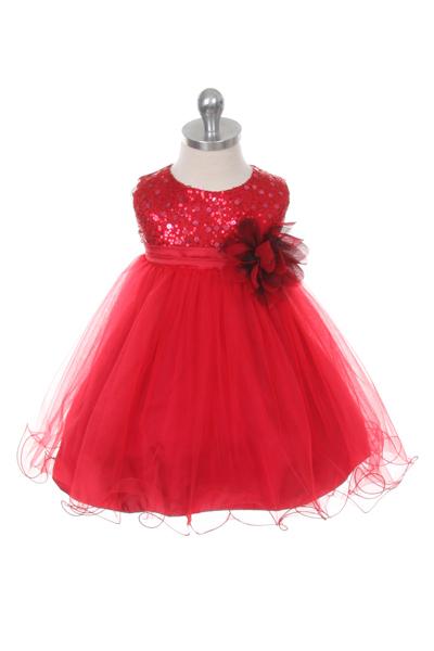 Sequin Baby Party Dress