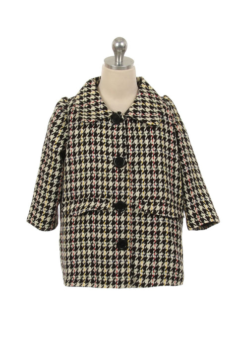 Black & White Houndstooth Jacket