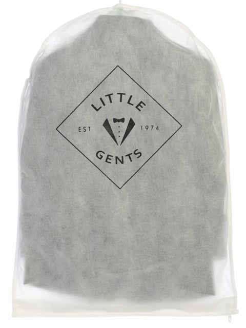 5 Piece Dark Grey Suit With Garment Bag- Dustin