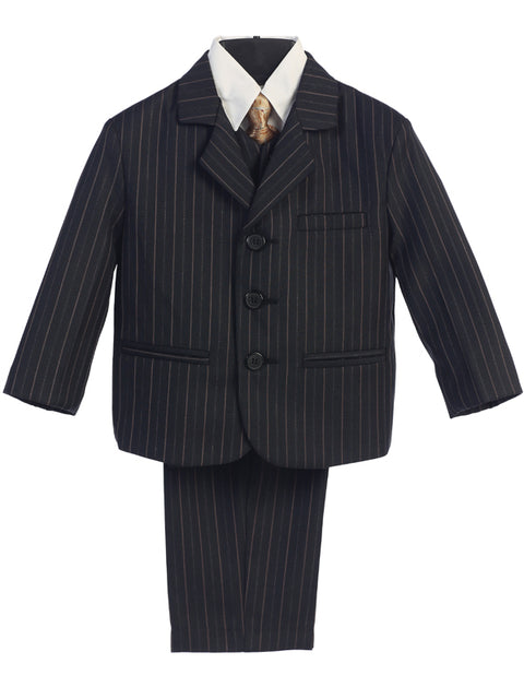 Cutie 5pc pins-striped suit - 3740B