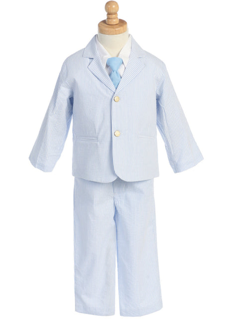 Cutie cotton seersucker suit - 3775B