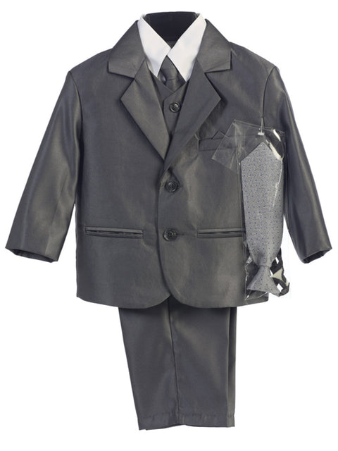 Cutie Boys' 6 piece shiny suit - 3800B