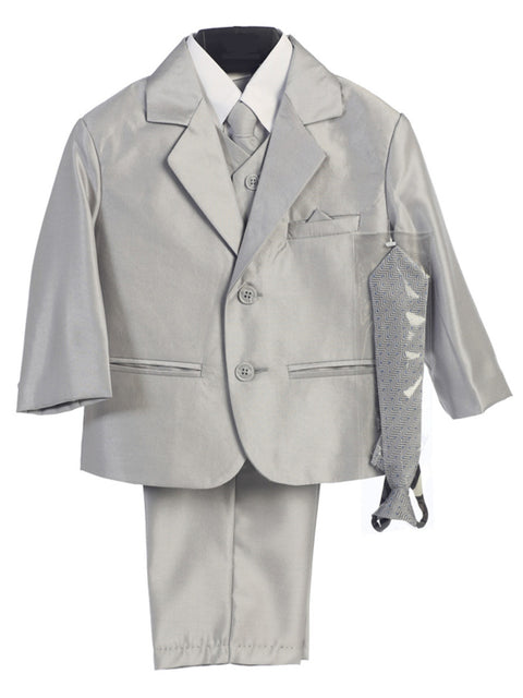 Cutie Boys' 6 piece shiny suit - 3800B