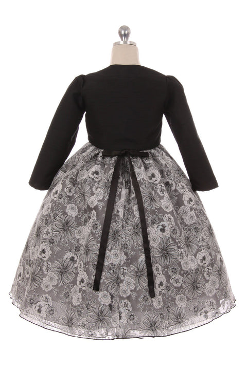 Long Satin Bolero