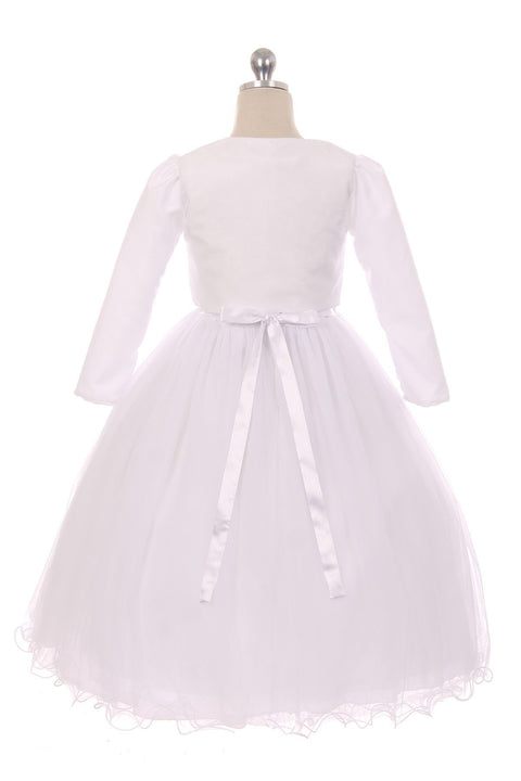 Long Satin Bolero