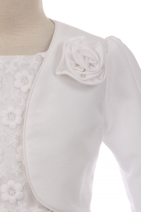 Long Satin Bolero