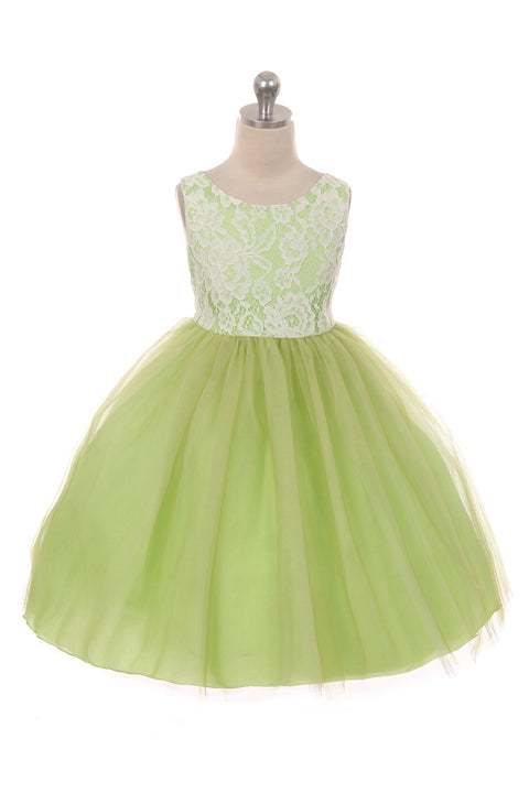 Lace Illusion Dress