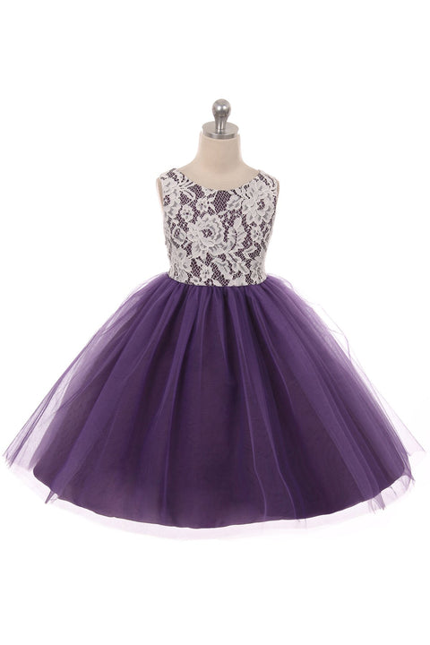 Lace Illusion Dress