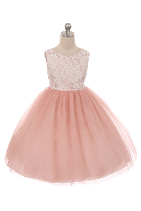 Lace Illusion Dress