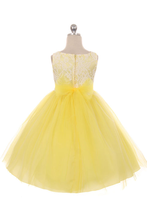Lace Illusion Dress