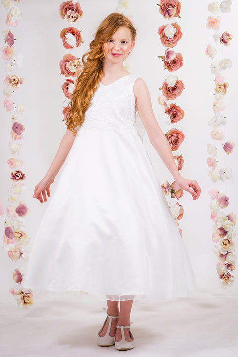 Lace Applique Bodice Full Dress