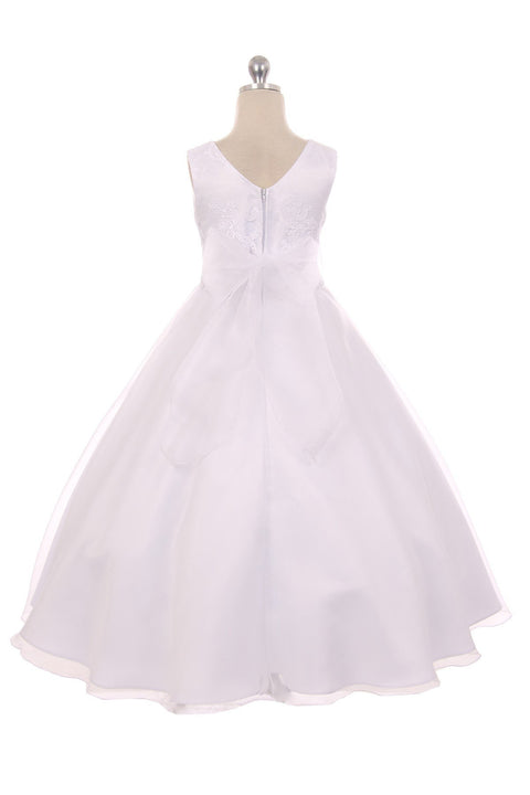 Lace Applique Bodice Full Dress