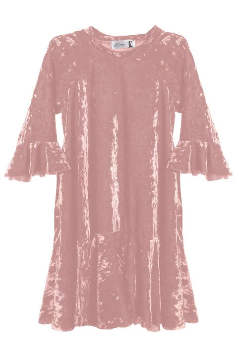Velvet Trumpet Dress